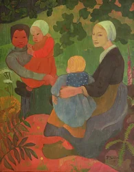 Eine bretonische Magd, ca. 1891